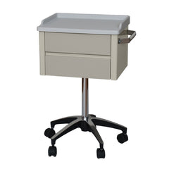 UMF Medical ECG Cart Metal and Cast Aluminum 20 X 33-1/2 X 16-1/4 Inch Specify Color When Ordering 13-3/4 X 13 X 2-1/2 Inch
