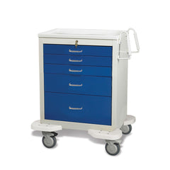 5-Drawer Classic Anesthesia Cart 5-Drawer (three 3", one 6", one 9") • 32"W x 25"D x 39.75"H ,1 Each - Axiom Medical Supplies