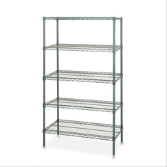 5-Shelf Epoxy Wire Rack Shelving 72"W x 18"D ,1 Each - Axiom Medical Supplies