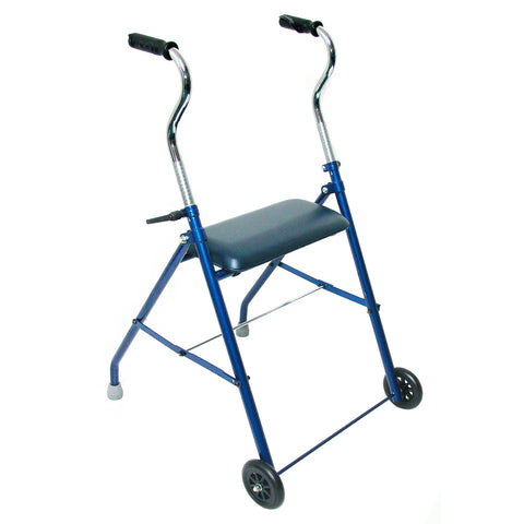 DMI Steel Walker with Wheels and Seat AM-500-1053-2100