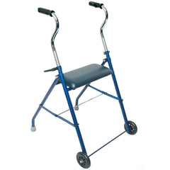 DMI Steel Walker with Wheels and Seat AM-500-1053-2100