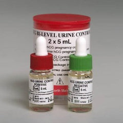 Stanbio Laboratory Reproductive Endocrinology Assay hCG Control Solution, High Positive and Negative Pregnancy (hCG) Testing High Positive Level / Negative Level 2 X 5 mL