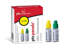 PTS Diagnostics Caridac / Lipids / General Chemistry Test HDL Cholesterol Controls PTS Panels™ Cholesterol / Lipid Panel Testing 2 Levels 2 X 1.5 mL