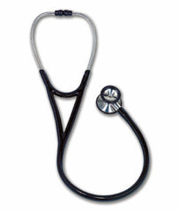W.A. Baum Classic Stethoscope Black 1-Tube 27 Inch Tube Double-Sided Chestpiece