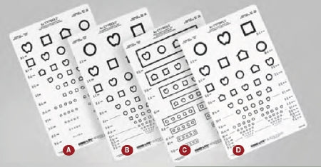 Good-Lite Vision Screening Kit Good-Lite® Quantum Series 10 Foot Measurement Acuity Test