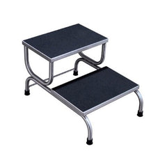UMF Medical Step Stool UMFmedical™ 2-Steps Stainless Steel 15-5/8 Inch Step Height - M-500500-2712 - Each