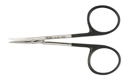 Operating Scissors Miltex® SuperCut Gradle 3-3/4 Inch Length OR Grade German Stainless Steel NonSterile Finger Ring Handle Slightly Curved Blade Sharp Tip / Sharp Tip