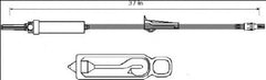 ICU Medical Secondary Administration Set Rotating Luer Connector - M-500905-2603 - Case of 25