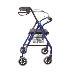 HealthSmart Ultra Lightweight Folding Aluminum Rollator Walker AM-501-1012-2100HS