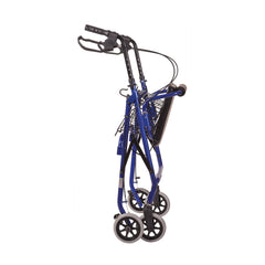 HealthSmart Ultra Lightweight Folding Aluminum Rollator Walker AM-501-1012-2100HS