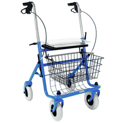 DMI Traditional Steel Rollator Walker with Padded Seat AM-501-1013-0100