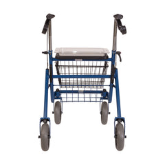 DMI Traditional Steel Rollator Walker with Padded Seat AM-501-1013-0100