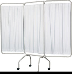 Winco Privacy Screen Folding 3-Panel Steel / Vinyl - M-501855-4760 - Each