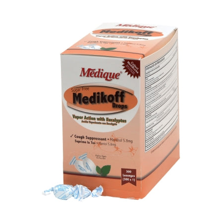 Medique Products Cold and Cough Relief Medikoff® 6.1 mg Strength Lozenge 300 per Box