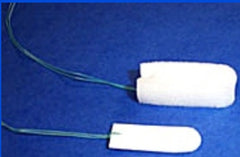 First Aid Sinus Packing Ivalon® Post Op Polyvinyl Acetate (PVAc) Non-impregnated 0.6 X 1.2 x 3-1/2 cm 2 Count Sterile