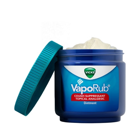 Procter & Gamble Chest Rub Vicks® VapoRub® 4.8% - 1.2% - 2.6% Strength Ointment 6 oz.
