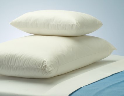 The Pillow Factory Division Bed Pillow Easy Care® Medium 13 X 17 Inch White Reusable