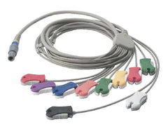 Welch Allyn Cable, ECG Patient Stress Cable, Pro Clip, AHA For use with Cardio Perfect, Cardio Control Units