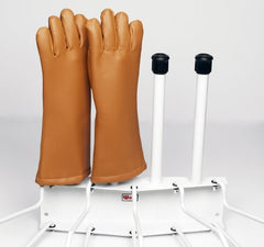 Wolf X-Ray X-Ray Glove Rack Kit Glove-Rak Horizontal Mounted 2 Pair Capacity White Powder-Coated Metal