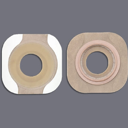 Hollister Ostomy Barrier New Image™ FlexWear™ Pre-Cut, Standard Wear Adhesive Tape 44 mm Flange Green Code System Hydrocolloid 7/8 Inch Opening