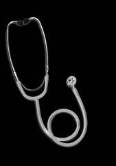 Welch Allyn Classic Stethoscope Professional Series Black 1-Tube 24 Inch Tube Double-Sided Chestpiece