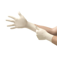 Microflex Medical Exam Glove Diamond Grip Plus™ X-Small NonSterile Latex Standard Cuff Length Fully Textured White Not Chemo Approved - M-508807-1660 - Case of 1000