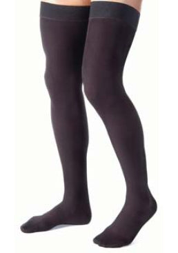 BSN Medical Compression Stocking JOBST® for Men Thigh High X-Large Black Closed Toe