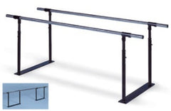 Hausmann Industries Parallel Bars Hausmann® 9 X 25 X 28 to 1 Inch Black / Stainless Steel