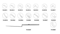 Miltex Oval Window Pick Miltex® House 6-5/8 Inch Length Stainless Steel 0.5 mm Pointed Tip Angled 90° - M-510629-3425 - Each