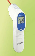 Fisher Scientific Infrared Thermometer Fisherbrand™ Traceable® Fahrenheit / Celsius -76° to +932°F (-60° to +500°C) Infrared Sensor Handheld Battery Operated