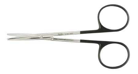 Dissecting Scissors Miltex® SuperCut Metzenbaum 4-1/2 Inch Length OR Grade German Stainless Steel NonSterile Finger Ring Handle Straight Blade Blunt Tip / Blunt Tip