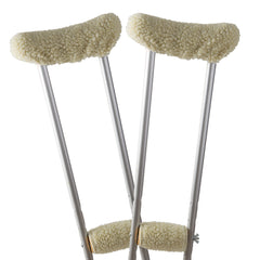 DMI Crutch Pads with Fleece Underarm and Hand Grip Covers AM-512-1410-0000