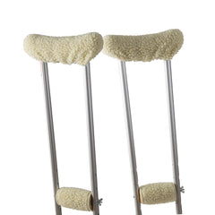 DMI Crutch Pads with Fleece Underarm and Hand Grip Covers AM-512-1410-0000