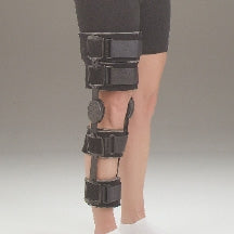 DeRoyal Knee Brace Slimline II* One Size Fits Most Loop Lock Closure 17 to 23 Inch Circumference Left or Right Knee