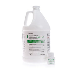 Glutaraldehyde High-Level Disinfectant McKesson 14 Day Activation Required Liquid 1 gal. Jug Max 14 Day Reuse - M-512838-4466 - Case of 4