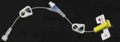 Advanced Medical Systems Huber Infusion Set LifeGuard™ 22 Gauge 1 Inch 10 Inch Tubing SmartSite Port - M-513393-4134 - Case of 12