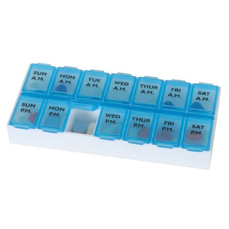 Apothecary Products Pill Organizer EZY Dose® Medium 7 Day 2 Dose