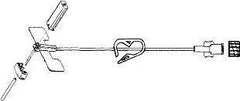 Advanced Medical Systems Huber Infusion Set LifeGuard™ 22 Gauge 3/4 Inch 10 Inch Tubing SmartSite Port - M-513636-2234 - Case of 12