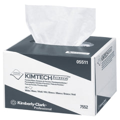 Kimberly Clark Task Wipe Kimtech Science Precision Light Duty White NonSterile 1 Ply Tissue 4-2/5 X 8-2/5 Inch Disposable - M-513697-3758 - Box of 280