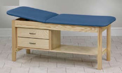 Clinton Industries Treatment Table with Drawer ETA Classic Series Fixed Height 400 lbs. Weight Capacity