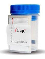 Abbott Rapid Dx North America LLC Drugs of Abuse Test iCup® A.D. 8-Drug Panel with Adulterants AMP, BAR, BZO, COC, mAMP/MET, OPI, PCP, THC (OX, pH, SG) Urine Sample 25 Tests