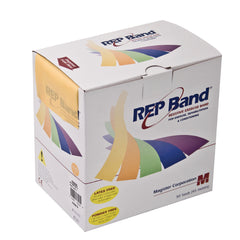 Fabrication Enterprises Exercise Resistance Band REP Band® Peach 4 Inch X 50 Yard X-Light Resistance