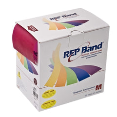 Fabrication Enterprises Exercise Resistance Band REP Band® Plum 4 Inch X 50 Yard X-Heavy Resistance