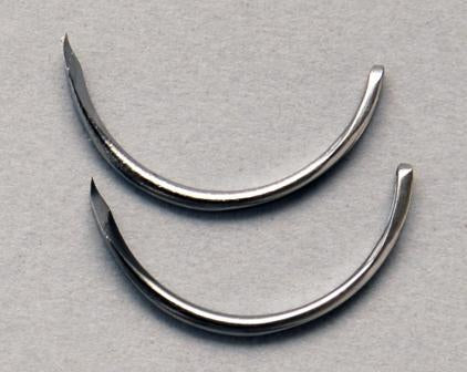 Suture Needle Richard-Allan® 1/2 Circle Trocar Point-Light Needle Trocar Type Size 3 Needle