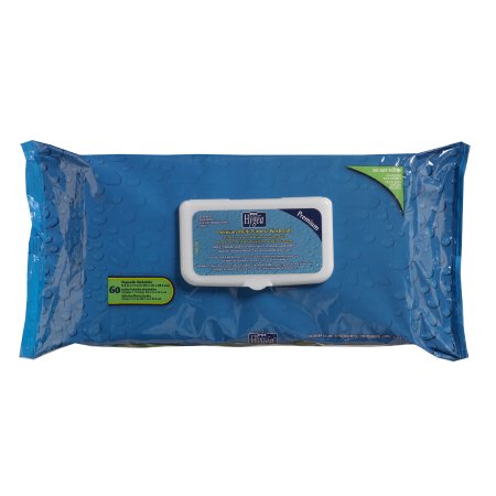 Professional Disposables Personal Wipe Hygea® Premium Soft Pack Aloe / Vitamin E Scented 60 Count