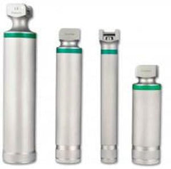Sun Med Laryngoscope Handle Greenline FiberOptic 3.5 Volt Small Penlight Handle