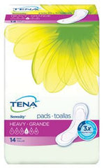 Johnson & Johnson Consumer Bladder Control Pad TENA® Serenity® 13 Inch Length Heavy Absorbency Dry-Fast Core™ Regular Adult Female Disposable - M-515635-1020 - Case of 3