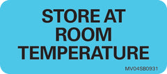 Precision Dynamics Pre-Printed Label Barkley® Auxiliary Label Blue Store At Room Temperature Black Safety and Instructional 1 X 2-1/4 Inch - M-516421-2903 - Roll of 1
