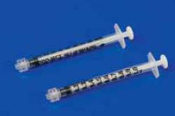 Cardinal Tuberculin Syringe Monoject™ 1 mL Blister Pack Luer Lock Tip Without Safety - M-516775-1261 - Case of 240