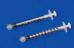 Cardinal Tuberculin Syringe Monoject™ 1 mL Blister Pack Luer Lock Tip Without Safety - M-516775-1495 - Each